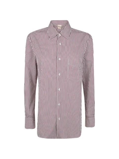 striped pocket shirt by ASPESI