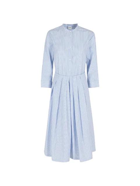 striped poplin midi dress by ASPESI