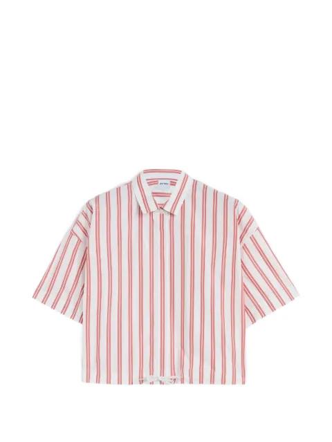 striped tie shirt by ASPESI