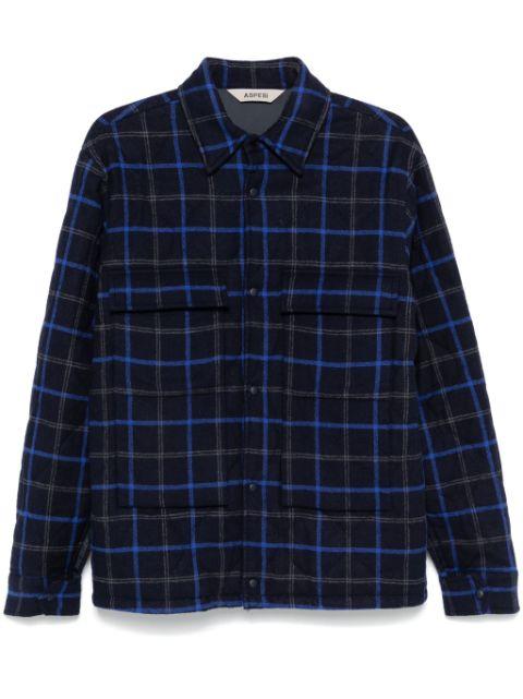 tattersall-check shirt by ASPESI