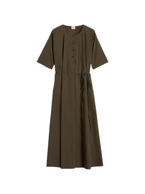 tie-waist midi dress by ASPESI