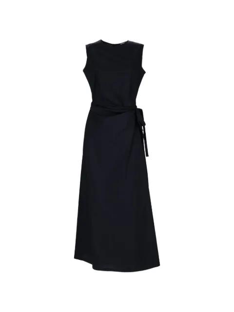 tie-waist midi dress by ASPESI