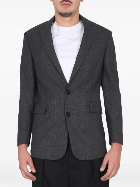 two-tone single-breasted blazer by ASPESI