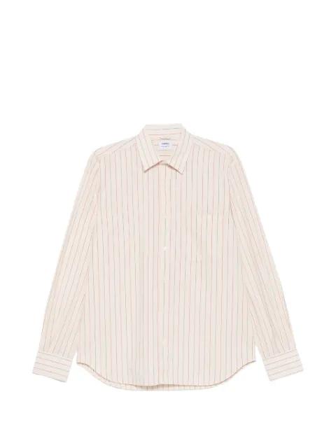 vertical-stripe long-sleeve shirt by ASPESI