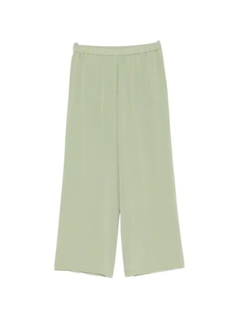 wide-leg silk trousers by ASPESI