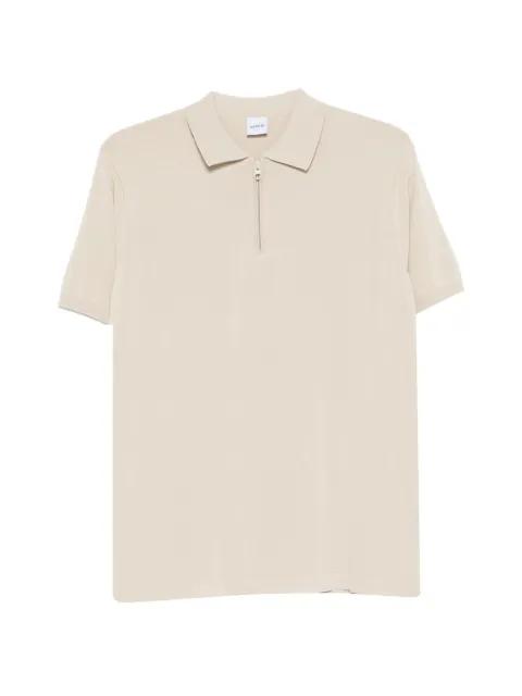 zip-fastening polo shirt by ASPESI