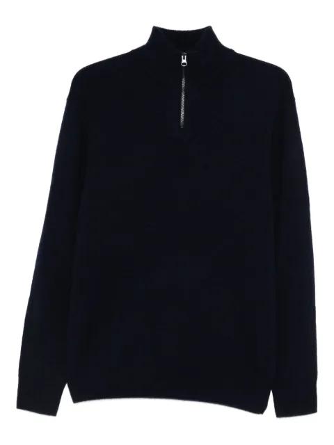 zip-neck sweater by ASPESI