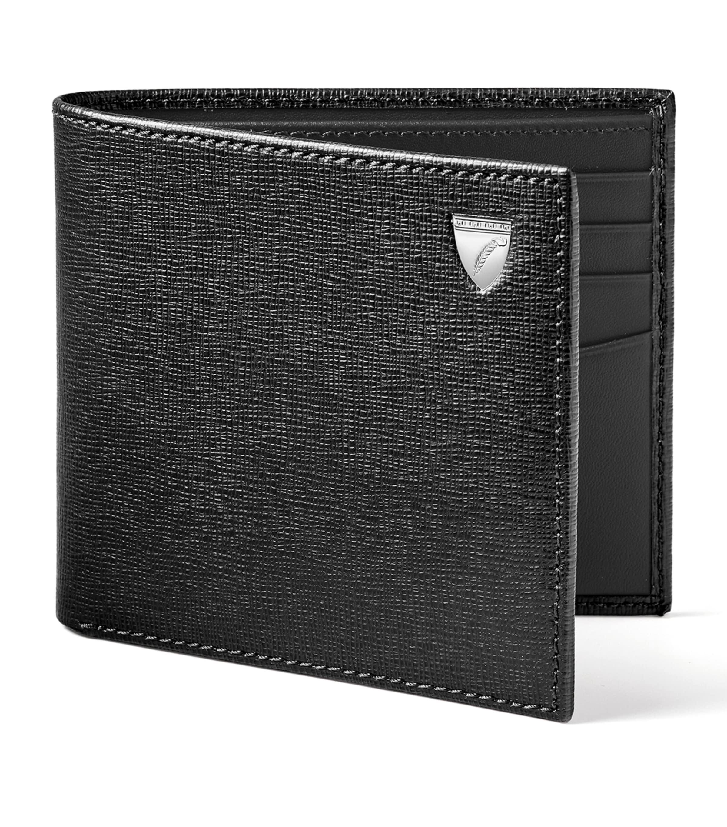 Aspinal Of London Leather Bifold Wallet by ASPINAL OF LONDON