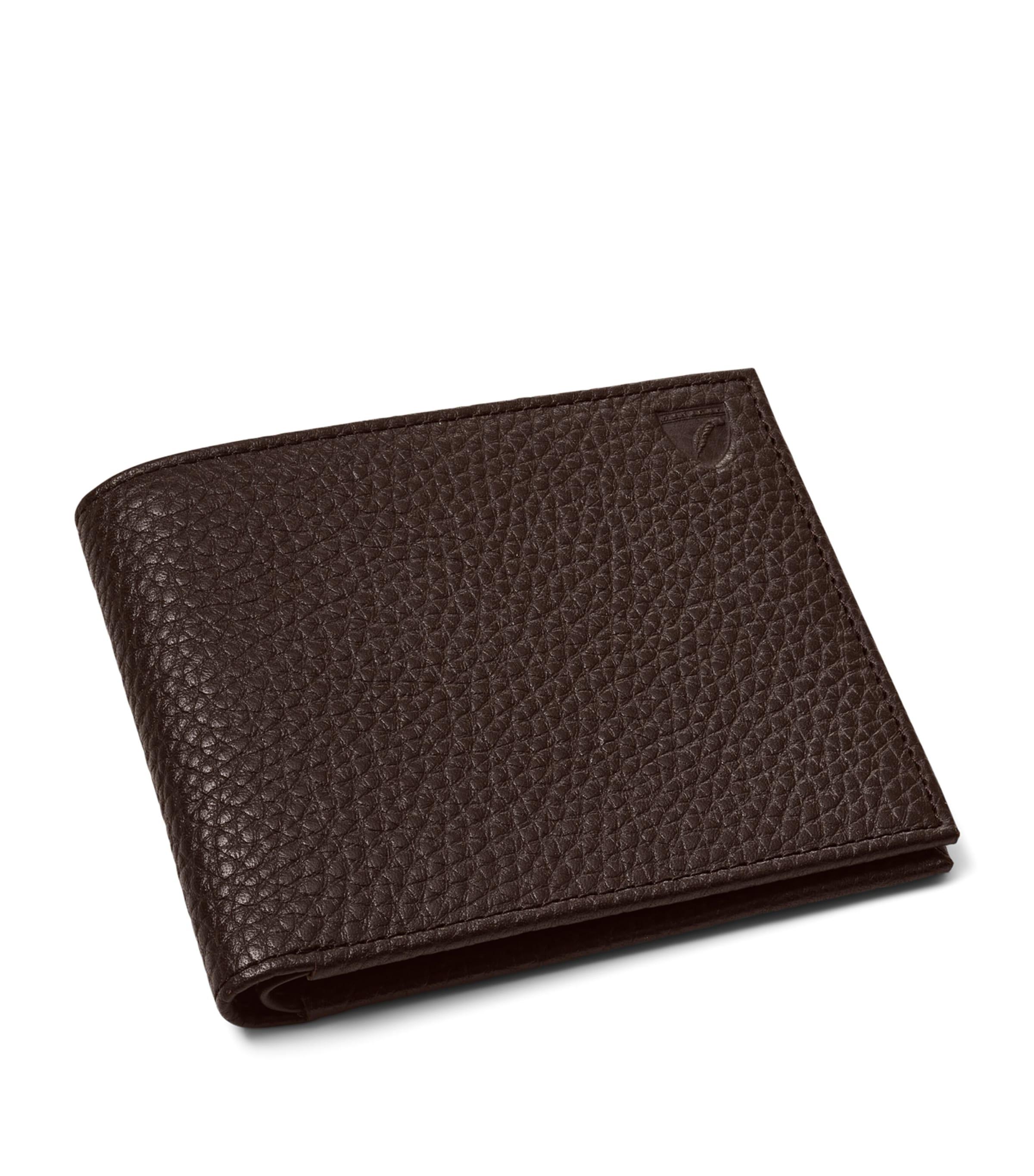 Aspinal Of London Leather Bifold Wallet by ASPINAL OF LONDON