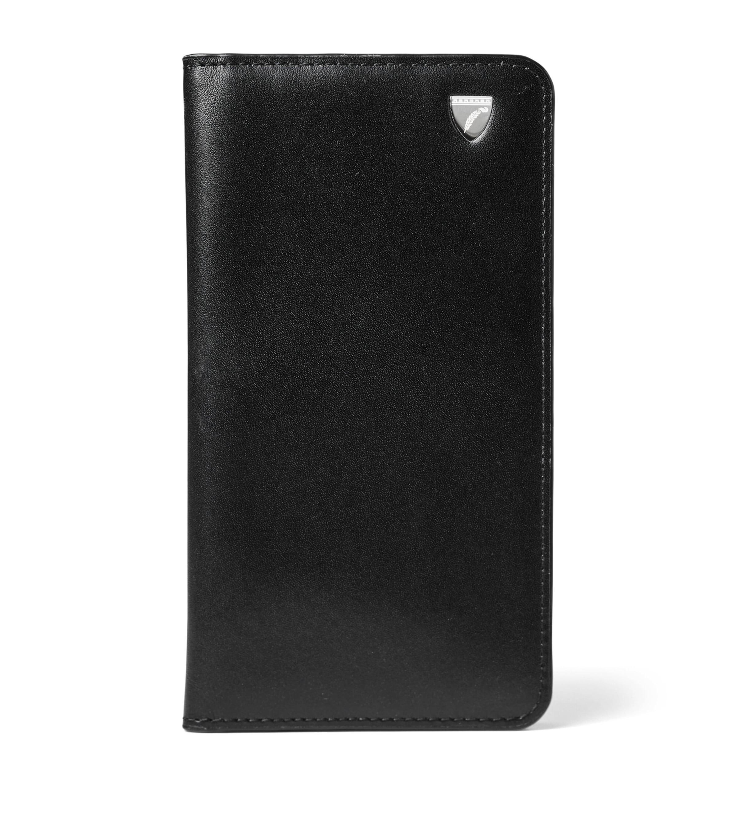 Aspinal Of London Leather Long Wallet by ASPINAL OF LONDON