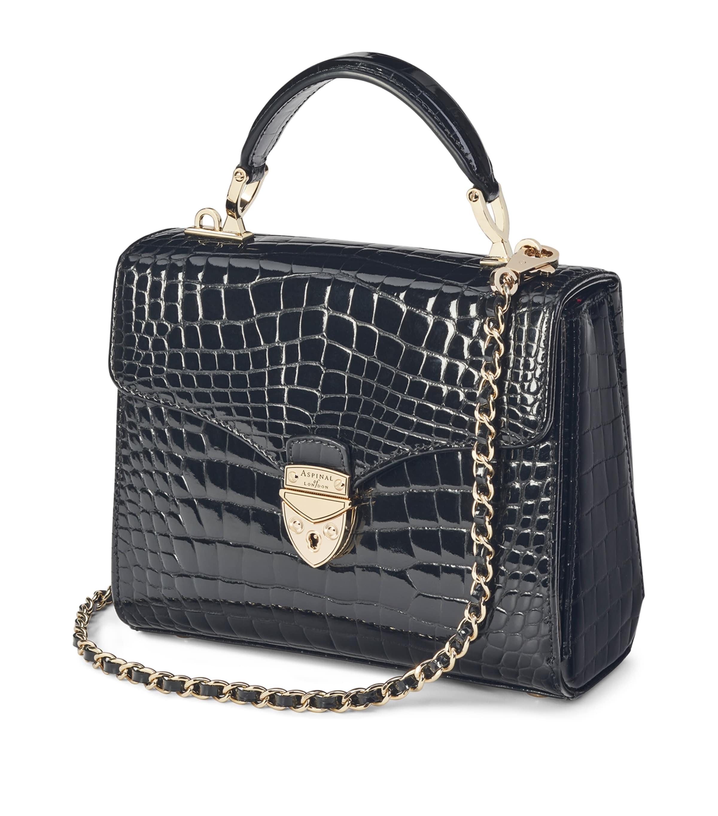 Aspinal Of London Leather Mayfair Top-Handle Bag by ASPINAL OF LONDON