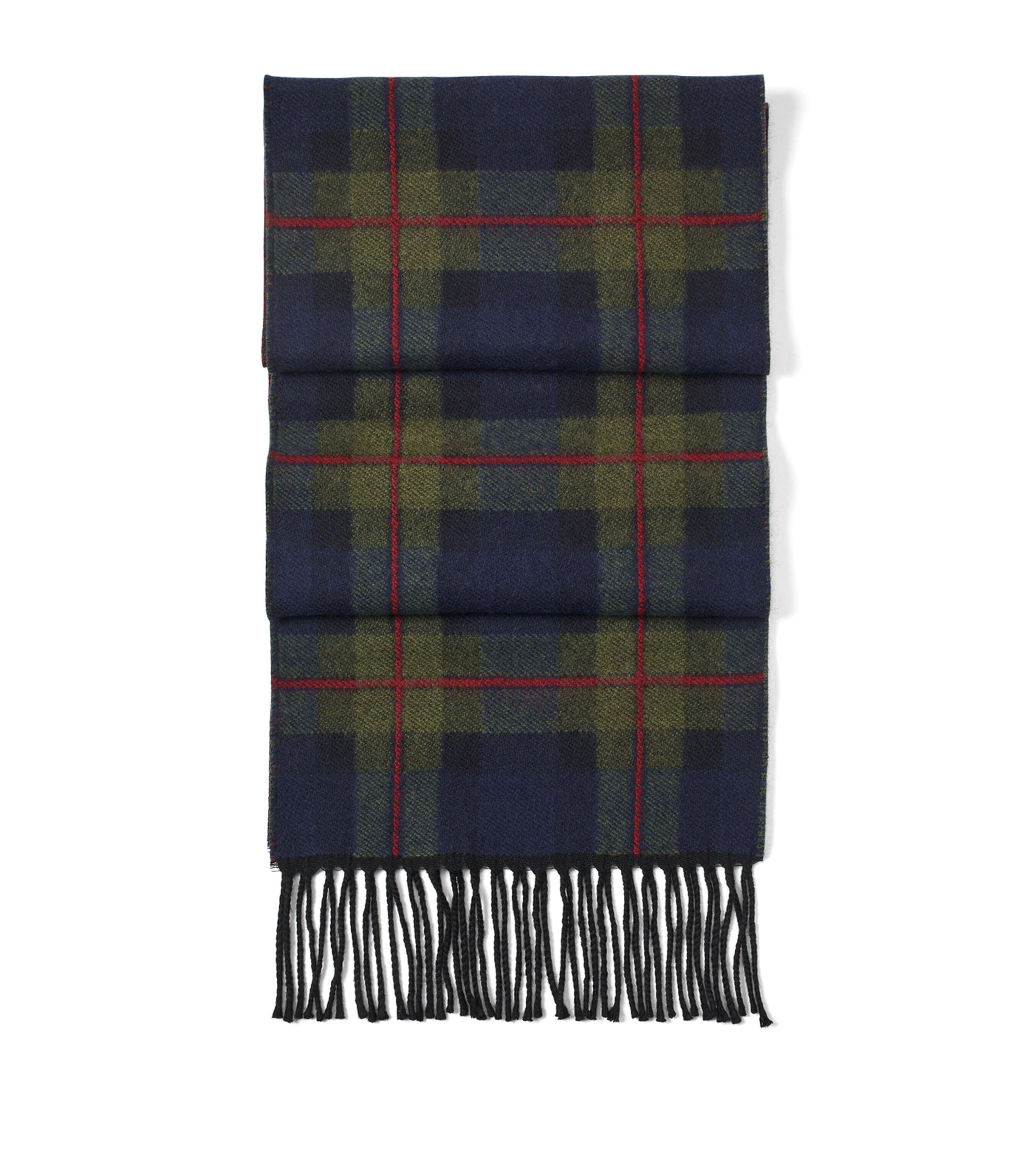 Aspinal Of London Merino Wool Tartan Scarf by ASPINAL OF LONDON