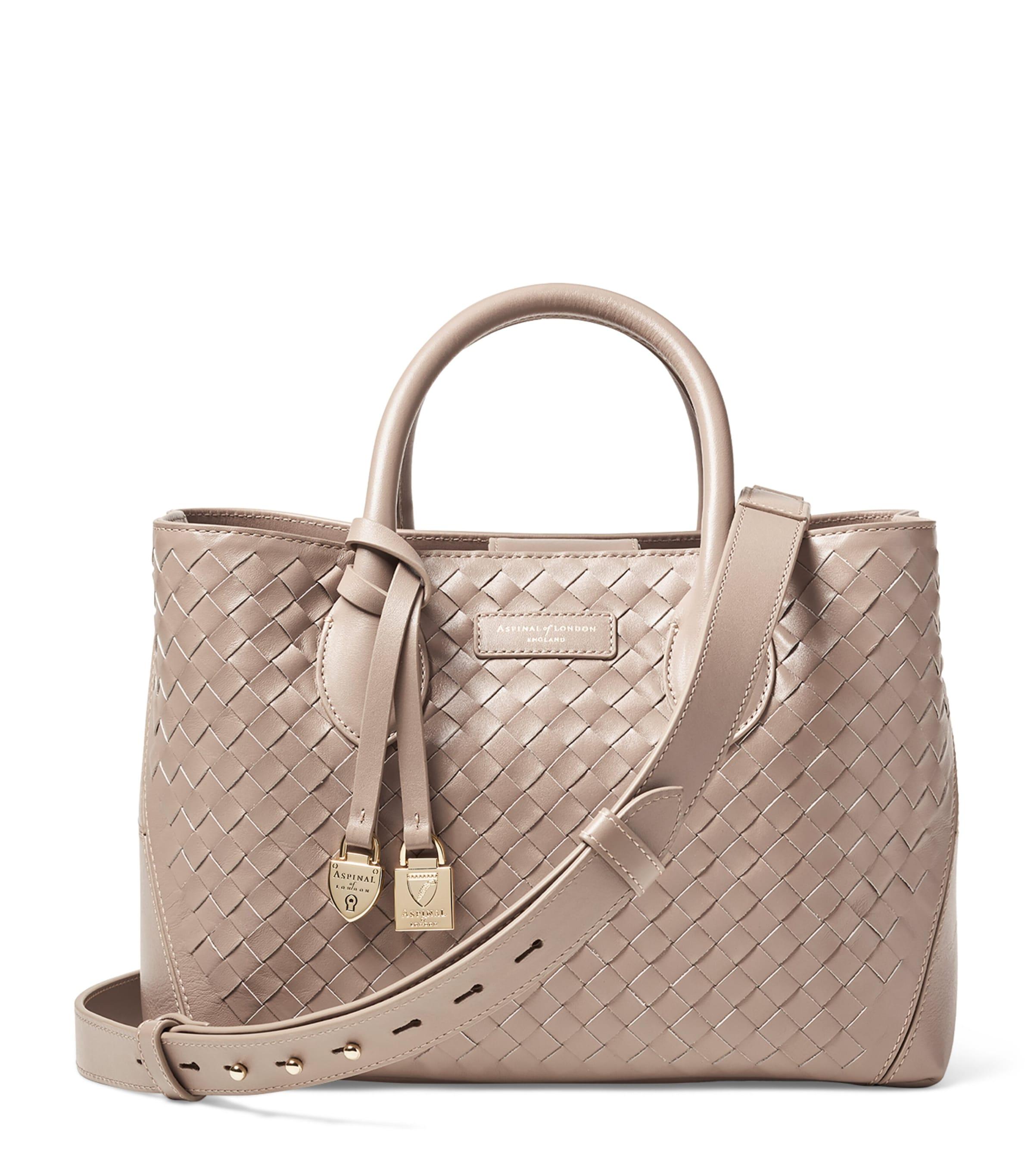 Aspinal Of London Midi Leather London Tote Bag by ASPINAL OF LONDON