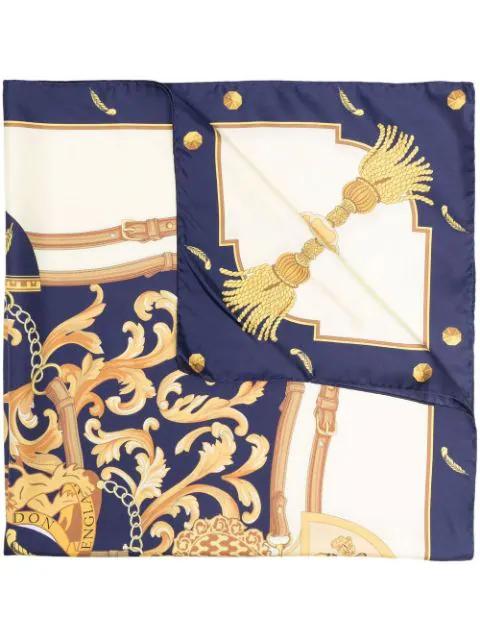 Aspinal Signature silk scarf by ASPINAL OF LONDON