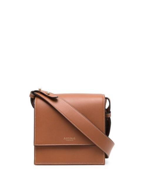 Coco leather crossbody bag by ASPINAL OF LONDON