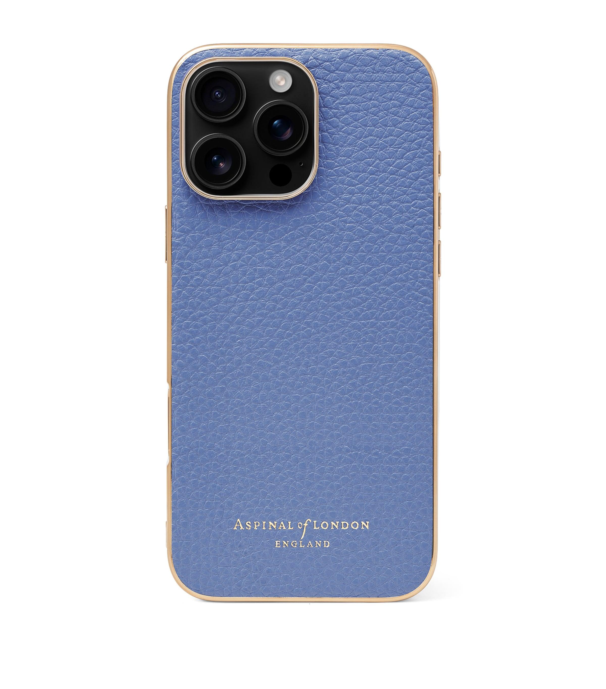 Leather iPhone 16 Pro Max Case by ASPINAL OF LONDON