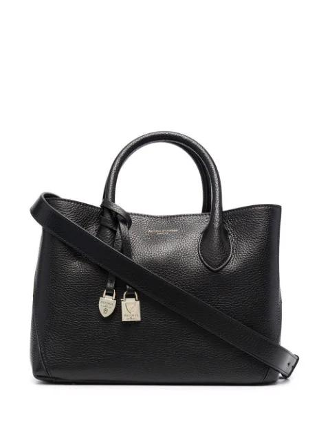 London leather tote by ASPINAL OF LONDON