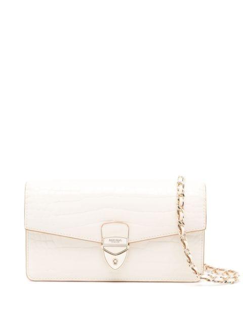 Mayfair 2 leather cltuch bag by ASPINAL OF LONDON