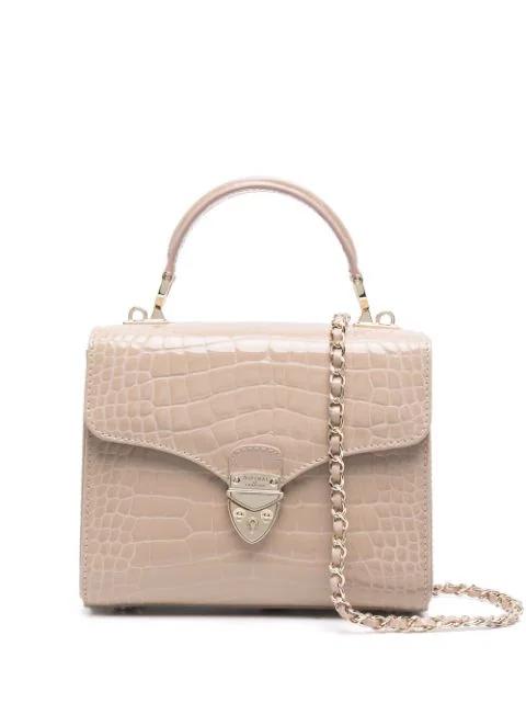 Mayfair top-handle bag by ASPINAL OF LONDON