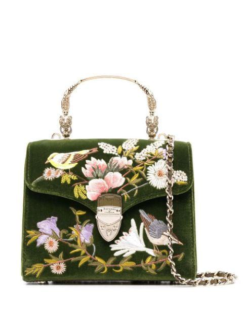 Midi Mayfair top-handle bag by ASPINAL OF LONDON