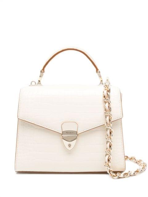 Midi Mayfair top-handle bag by ASPINAL OF LONDON