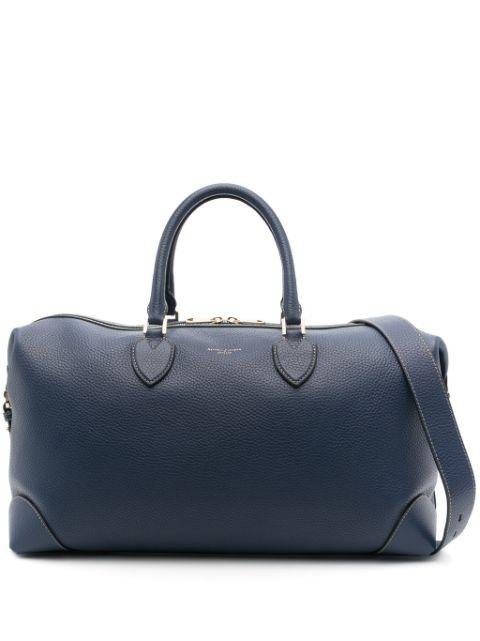 The Resort leather holdall by ASPINAL OF LONDON