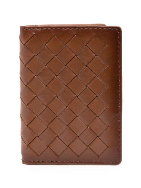 folded leather card holder by ASPINAL OF LONDON