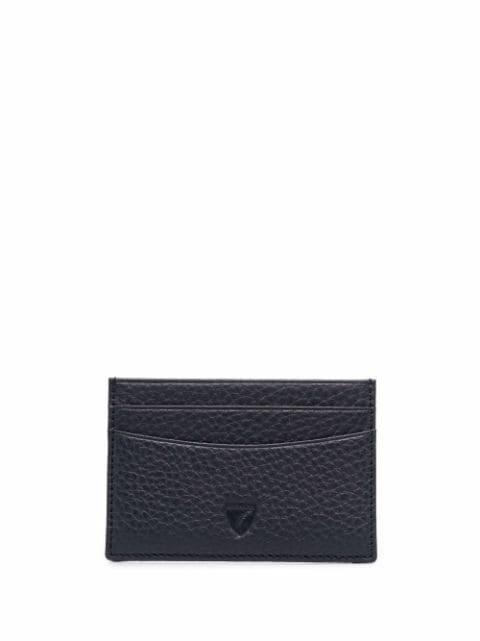 grain leather card holder by ASPINAL OF LONDON