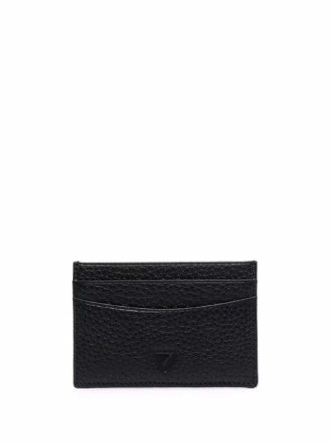 grained leather cardholder by ASPINAL OF LONDON