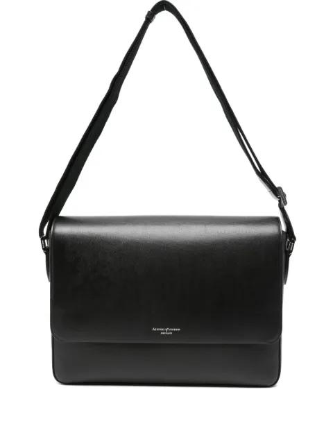 logo-detail messenger bag by ASPINAL OF LONDON