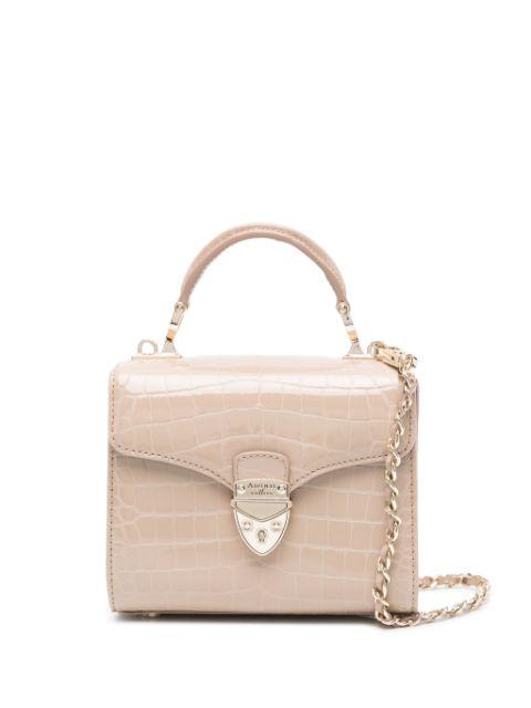 mini Mayfair top-handle bag by ASPINAL OF LONDON
