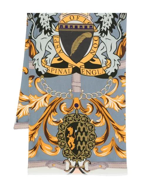 printed silk scarf by ASPINAL OF LONDON