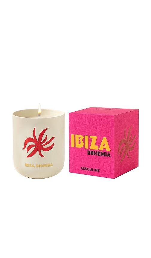 Assouline Ibiza Bohemia Travel From Home Candle in Blue in Beauty by ASSOULINE