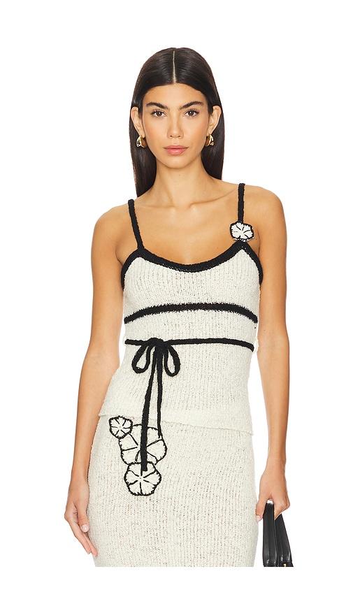 ASTA RESORT Camilla Camisole in Ivory by ASTA RESORT