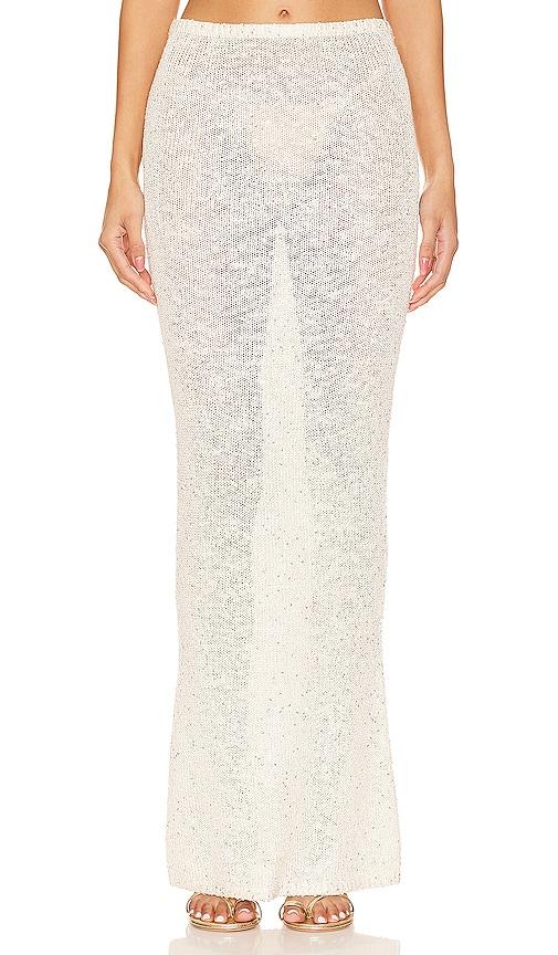 ASTA RESORT Carolina Skirt in Ivory by ASTA RESORT