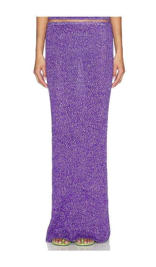 ASTA RESORT Carolina Skirt in Purple by ASTA RESORT