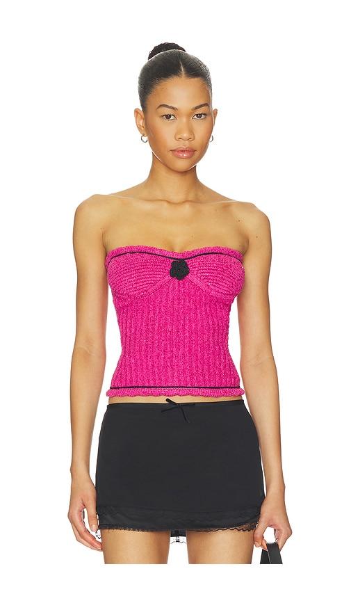 ASTA RESORT Colette Corset in Pink by ASTA RESORT