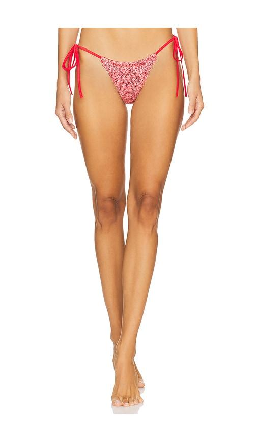 ASTA RESORT Lio Bikini Bottom in Pink by ASTA RESORT