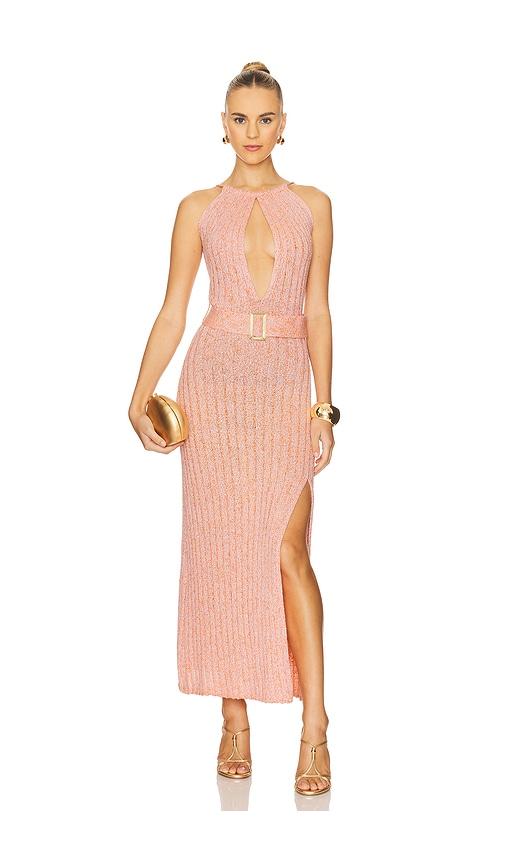 ASTA RESORT Valeria Dress in Peach by ASTA RESORT