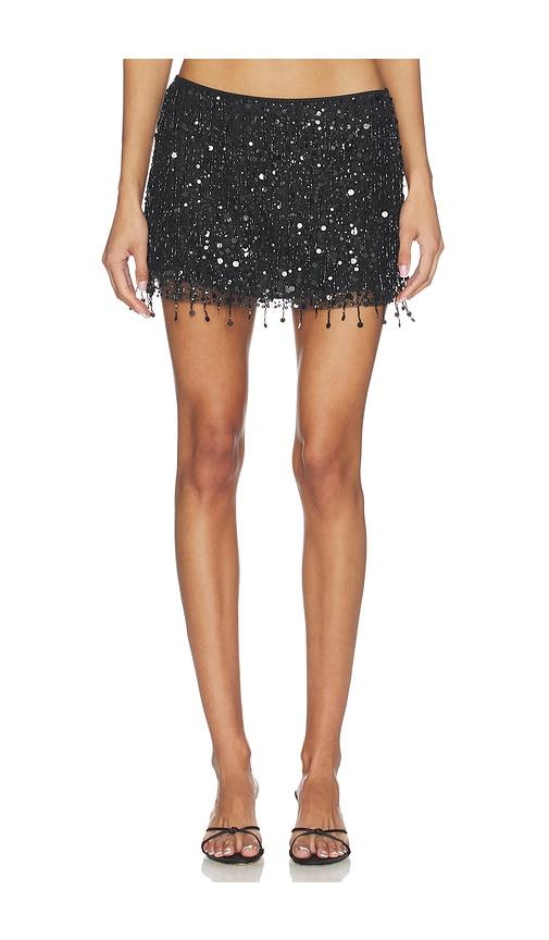 ASTA RESORT Yasmin Mini Skirt in Black by ASTA RESORT