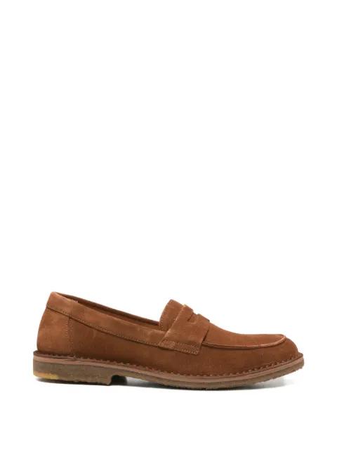 Sadelflex suede loafers by ASTORFLEX