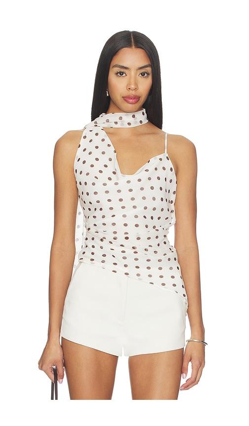 ASTR the Label Adrie Top in Cream by ASTR THE LABEL