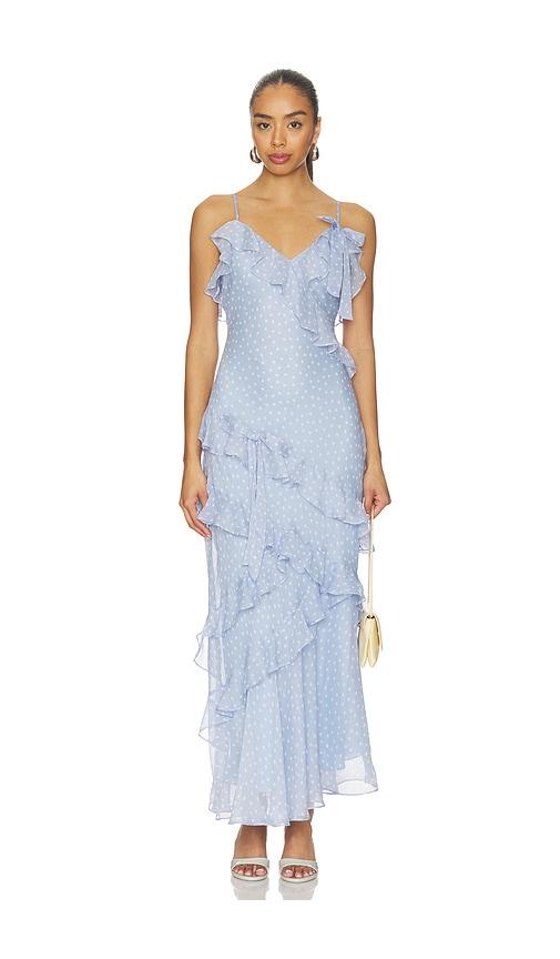 ASTR the Label Amiya Dress in Baby Blue by ASTR THE LABEL