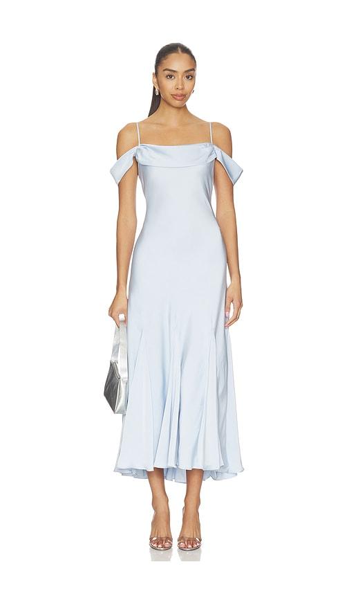 ASTR the Label Araxie Dress in Baby Blue by ASTR THE LABEL