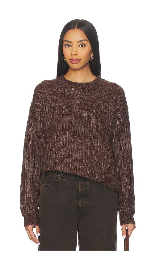 ASTR the Label Archer Sweater in Brown by ASTR THE LABEL