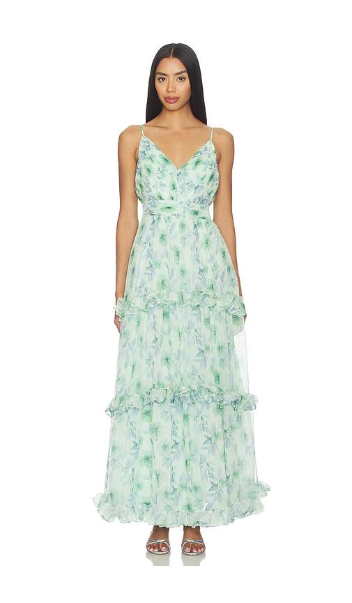 ASTR the Label Ayanna Dress in Green by ASTR THE LABEL