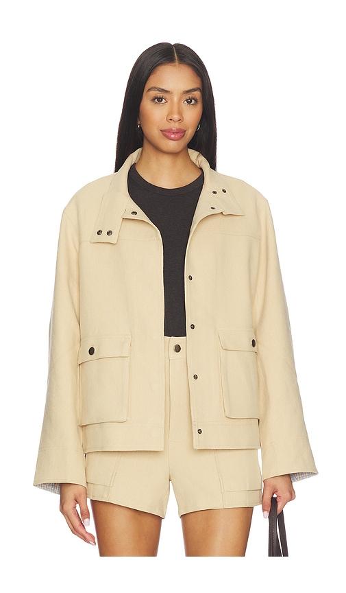 ASTR the Label Beron Jacket in Tan by ASTR THE LABEL
