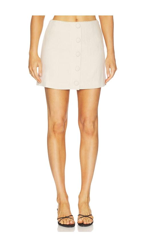 ASTR the Label Cailey Skirt in Neutral by ASTR THE LABEL