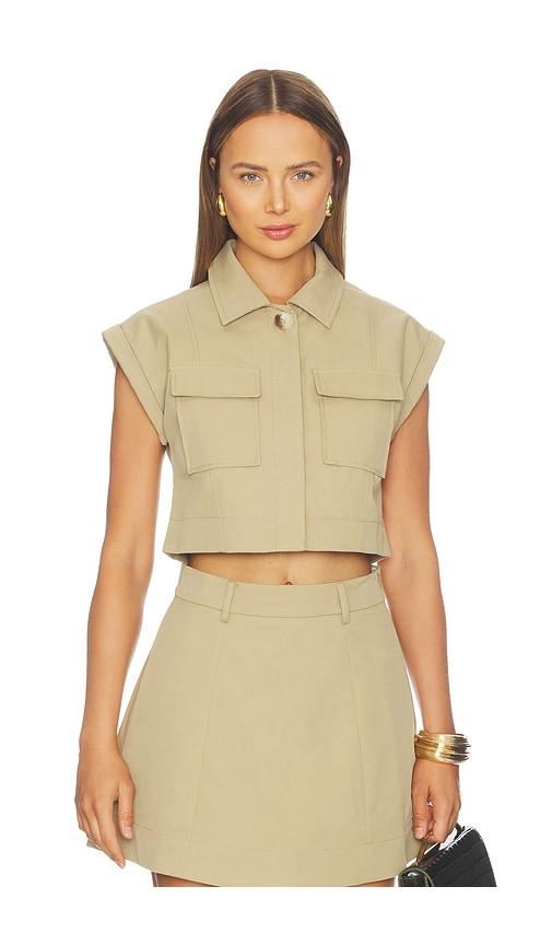 ASTR the Label Cairn Top in Beige by ASTR THE LABEL