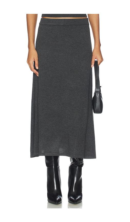 ASTR the Label Deora Sweater Skirt in Grey by ASTR THE LABEL